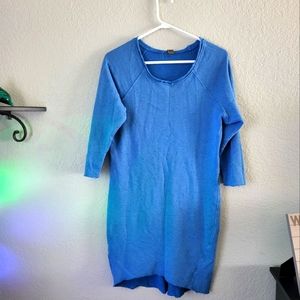 JIJIL Blue Sweater Dress